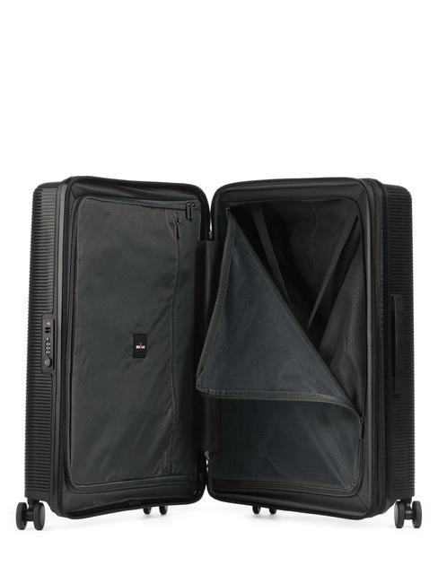 FORZA Medium expandable trolley black - Rigid Trolley Cases
