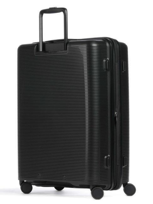 FORZA Medium expandable trolley black - Rigid Trolley Cases