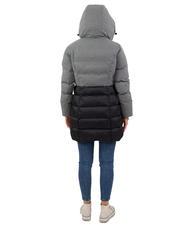 DEKKER CIRRUS LT Down jacket with hood melange gray - black - Women's down jackets - 2