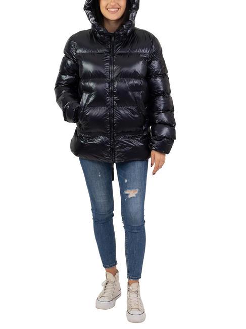 MARTFLY NIK Short quilted down jacket black/black - Women's down jackets