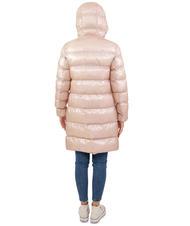 DEKKER ANODICT NIK Long quilted duvet faded pink/gianduja - Women's down jackets - 2