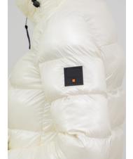 DEKKER ANODICT NIK Long quilted duvet cream - jute - Women's down jackets - 3
