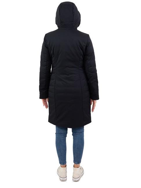 MEHTA SE Stretch coat with hood black - Women's down jackets