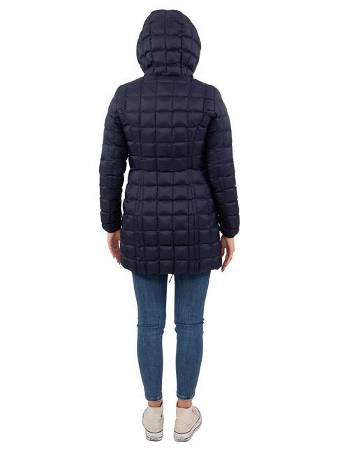 BARIO NY DOUBLE Double-sided down jacket with hood dark forest - graphite blue - Women's down jackets