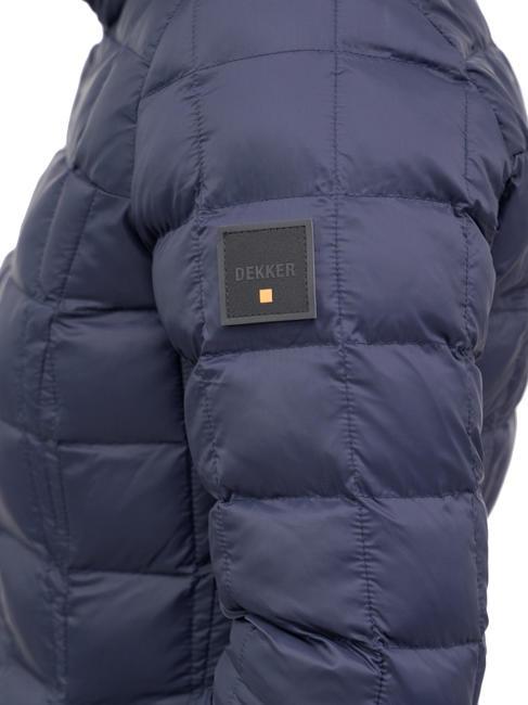 BARIO NY DOUBLE Double-sided down jacket with hood dark forest - graphite blue - Women's down jackets
