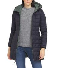 DEKKER BARIO NY DOUBLE Double-sided down jacket with hood dark forest - graphite blue - Women's down jackets - 3