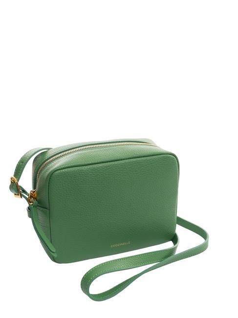 CHERRY Hammered leather camera bag peppermint - Women’s Bags