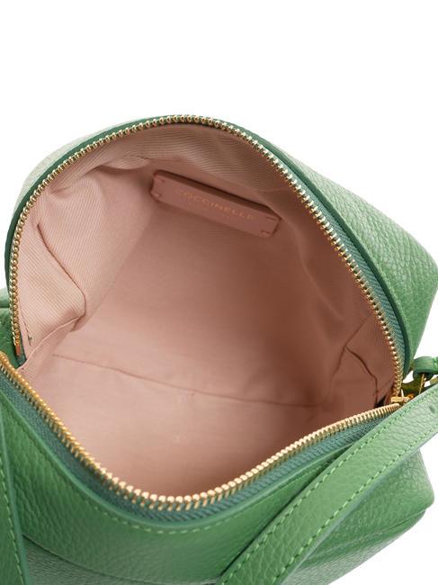 CHERRY Hammered leather camera bag peppermint - Women’s Bags