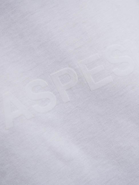 BASIC FLOCK Cotton T-shirt with logo white - T-shirt