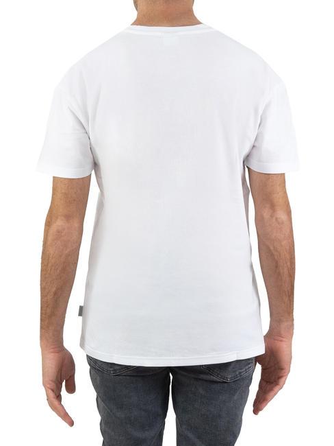 BASIC Cotton T-shirt with logo white - T-shirt