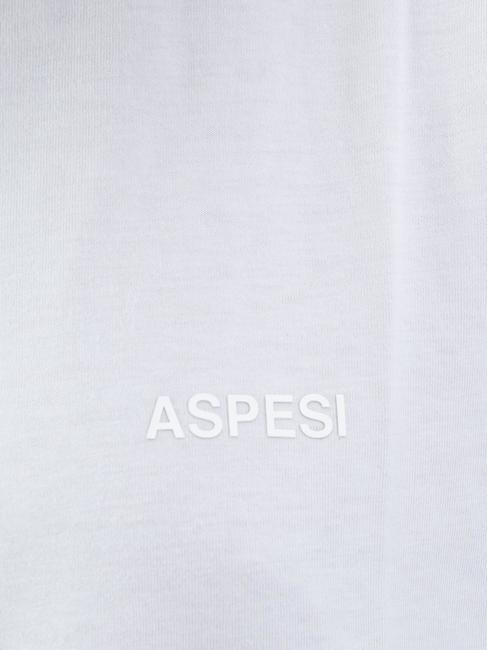 BASIC Cotton T-shirt with logo white - T-shirt