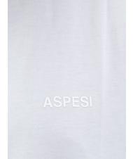 ASPESI BASIC Cotton T-shirt with logo white - T-shirt - 3
