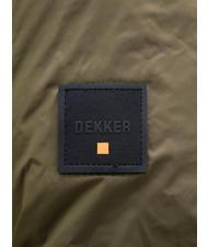 DEKKER PRINI NY DOUBLE Double-sided down jacket with hood dark olive - apple green - Men's down jackets - 3