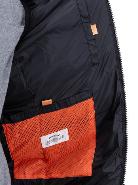 PORPOISE NY Padded vest black - Sleeveless jackets for men