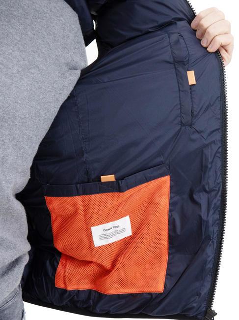 PORPOISE NY Padded vest graphite blue - Sleeveless jackets for men