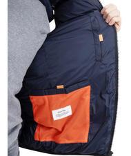 DEKKER PORPOISE NY Padded vest graphite blue - Sleeveless jackets for men - 3