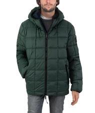 DEKKER PRINI NY DOUBLE Double-sided down jacket with hood graphite blue - dark forest - Men's down jackets - 4