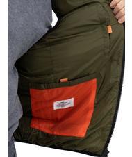 DEKKER PORPOISE NY Padded vest dark olive - Sleeveless jackets for men - 3
