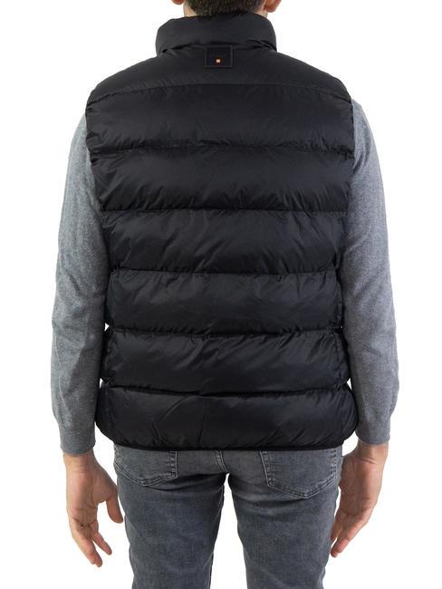 PORPOISE NY Padded vest black - Sleeveless jackets for men