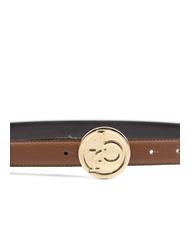 ROCCOBAROCCO RB SQUARE Leather belt leather - Belts - 2