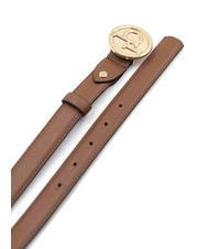 ROCCOBAROCCO RB SQUARE Leather belt leather - Belts - 3
