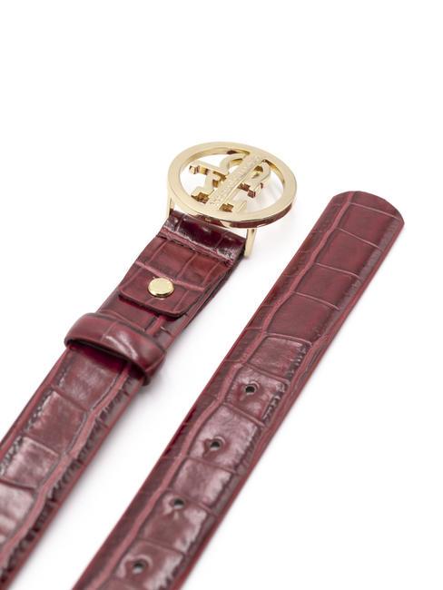 COCCO Belt Made in Italy red - Belts