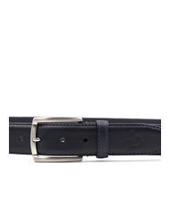 ROCCOBAROCCO CLASSIC Leather belt blue - Belts - 2