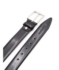 ROCCOBAROCCO LEATHER Leather belt black - Belts - 3