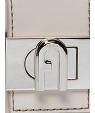 FURLA CHARLOTTE Handbag, with shoulder strap pearl - Women’s Bags - 5