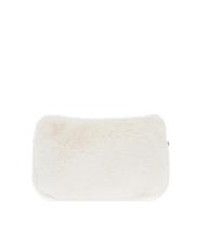 FURLA MOON Shoulder bag with shoulder strap white cotton - Women’s Bags - 4