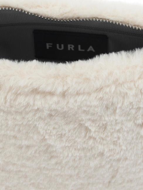 MOON Shoulder bag with shoulder strap white cotton - Women’s Bags