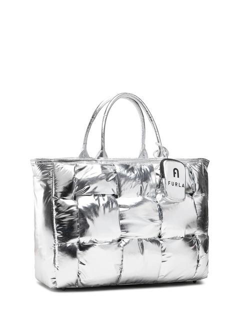 OPPORTUNITY Hand tote bag COLOR SILVER - Women’s Bags