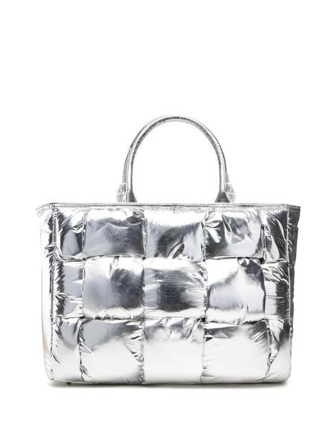 OPPORTUNITY Hand tote bag COLOR SILVER - Women’s Bags
