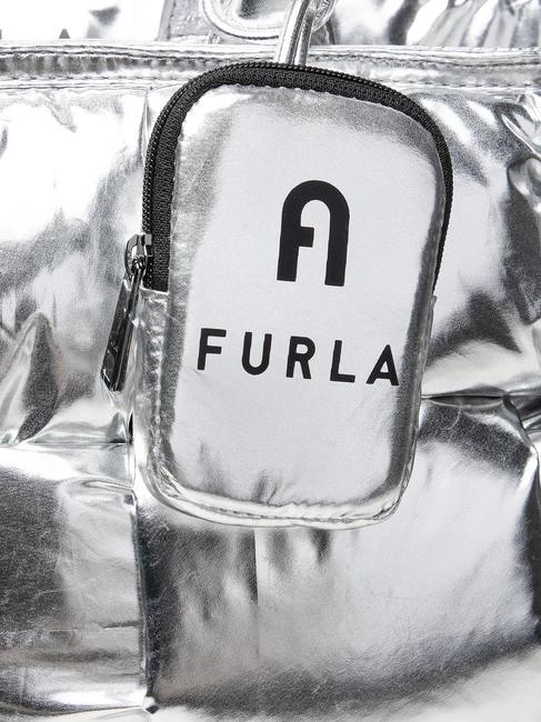 OPPORTUNITY Hand tote bag COLOR SILVER - Women’s Bags