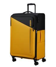 AMERICAN TOURISTER DARING DASH Large expandable trolley black/yellow - Semi-rigid Trolley Cases - 3