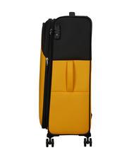AMERICAN TOURISTER DARING DASH Large expandable trolley black/yellow - Semi-rigid Trolley Cases - 4