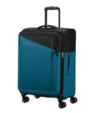 AMERICAN TOURISTER DARING DASH Medium expandable trolley black blue - Semi-rigid Trolley Cases - 3