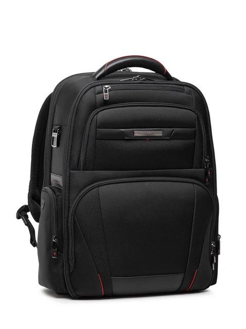 PRO-DLX 5 Expandable 17.3" laptop backpack BLACK - Laptop backpacks