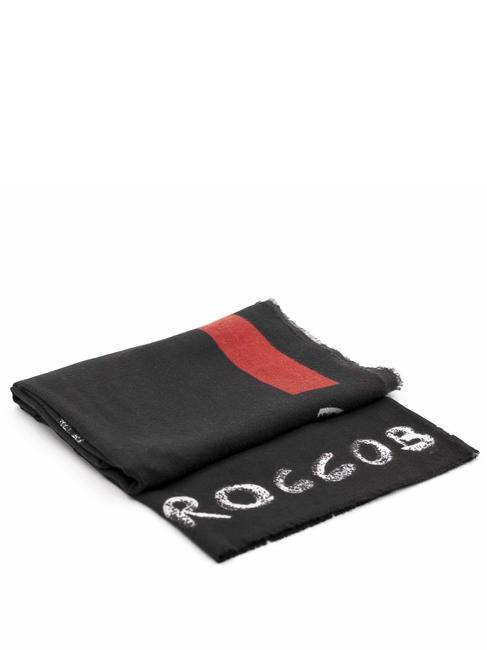 BICOLOR  Scarf black red - Scarves