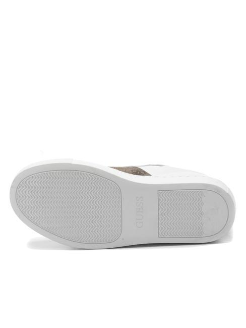 TODA Low sneakers White / Brown - Women&rsquo;s shoes