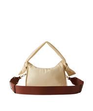 BORBONESE LOVER NYLON Small hobo bag with shoulder strap chamomile/leather - Women&rsquo;s Bags - 4