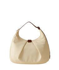 BORBONESE HOBO CORTINA MEDIUM Medium shoulder bag chamomile/leather - Women&rsquo;s Bags - 3