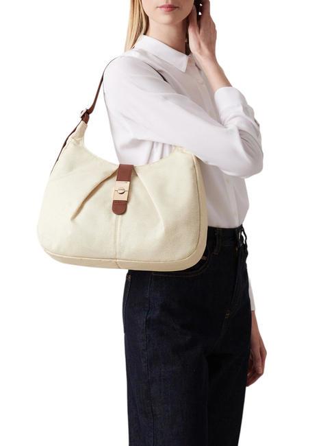 HOBO CORTINA MEDIUM Medium shoulder bag chamomile/leather - Women&rsquo;s Bags