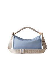 BORBONESE HORSEBACK NYLON Hand bag with shoulder strap topaz/light grey - Women&rsquo;s Bags - 3