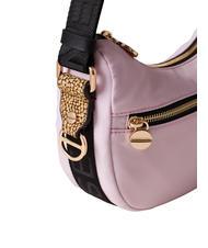 BORBONESE ECO LINE NYLON Mini moon shoulder bag hydrangea/op natural - Women&rsquo;s Bags - 4