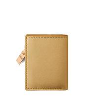 BORBONESE LETTERING Compact leather wallet gold - Women&rsquo;s Wallets - 3