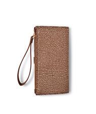 BORBONESE CLASSICA Smartphone pocket wallet Beiger sea - Women&rsquo;s Wallets - 3