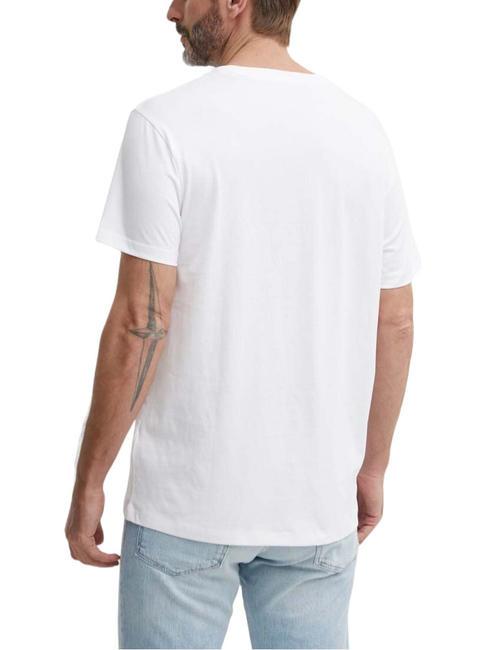 SUMMER TRIANGLE Cotton T-shirt purwhite - T-shirt