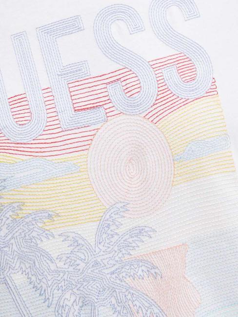 SUMMER TRIANGLE Cotton T-shirt purwhite - T-shirt