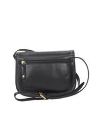 THE BRIDGE STORY Shoulder postina, in leather Black Gold - Women&rsquo;s Bags - 4